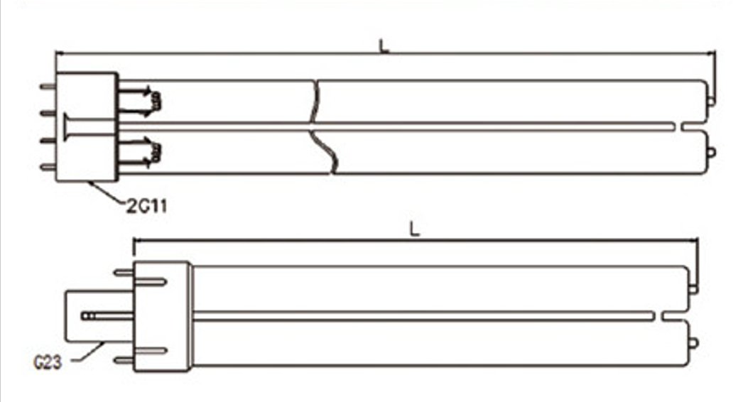 Replacement mercury lamp for printer
